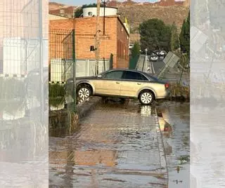 Inundada la fábrica Budenheim en La Zaida (Zaragoza): "A las 5.00 hemos recibido un aviso para que subiéramos a lo más alto"
