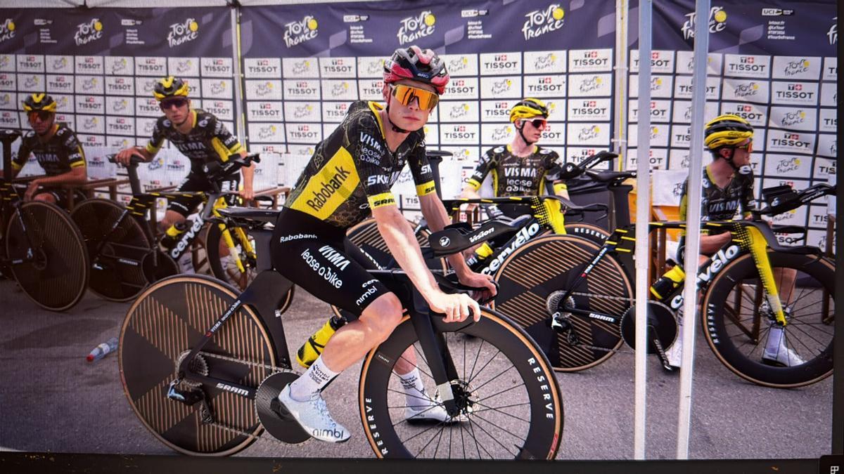 Jonas Vingegaard, primer maillot amarillo del Tour 2026