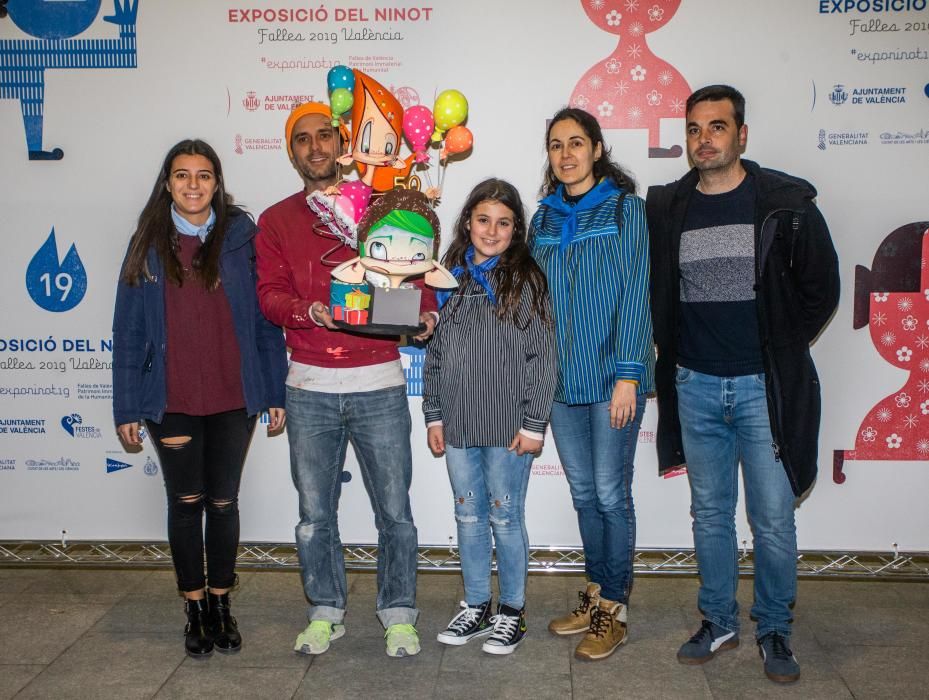 Primera jornada de entrega de Ninots en las Fallas 2019