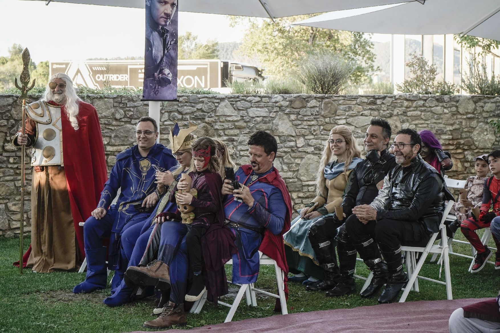 Mira les fotos del casament temàtic de Marvel a Sallent