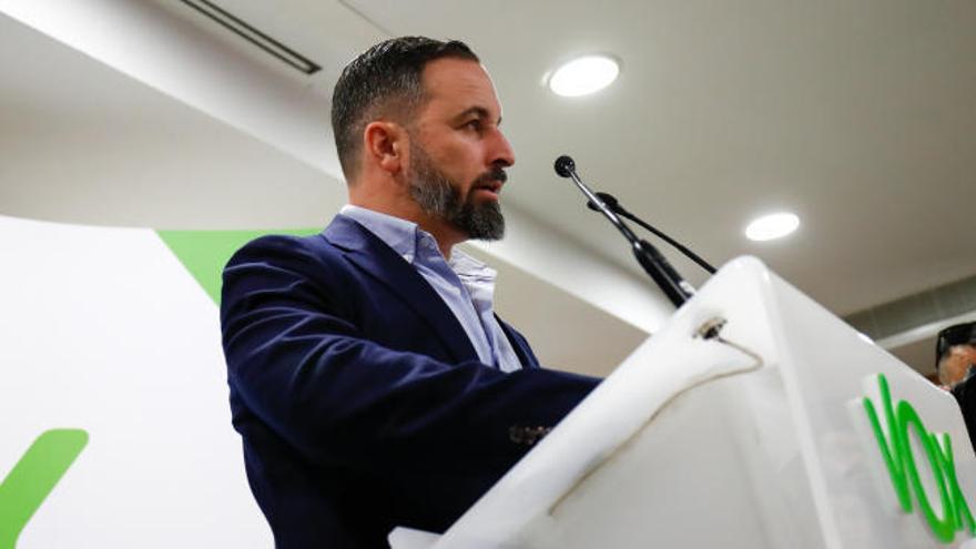 Santiago Abascal: "Si no hay diálogo con Vox, no habrá gobiernos alternativos a la izquierda"