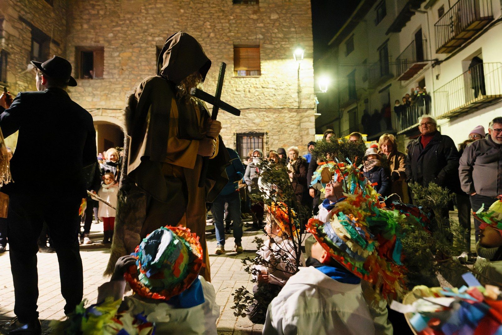 Las imágenes del remate de Sant Antoni en Portell