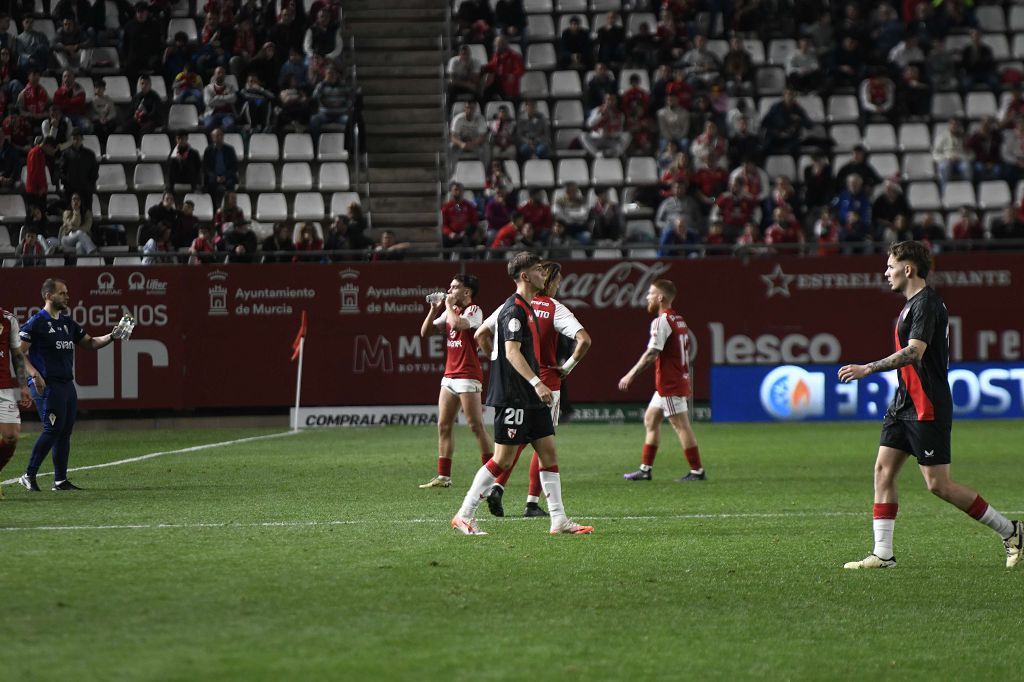Todas las imágenes del encuentro entre el Real Murcia y el Sevilla Atlético