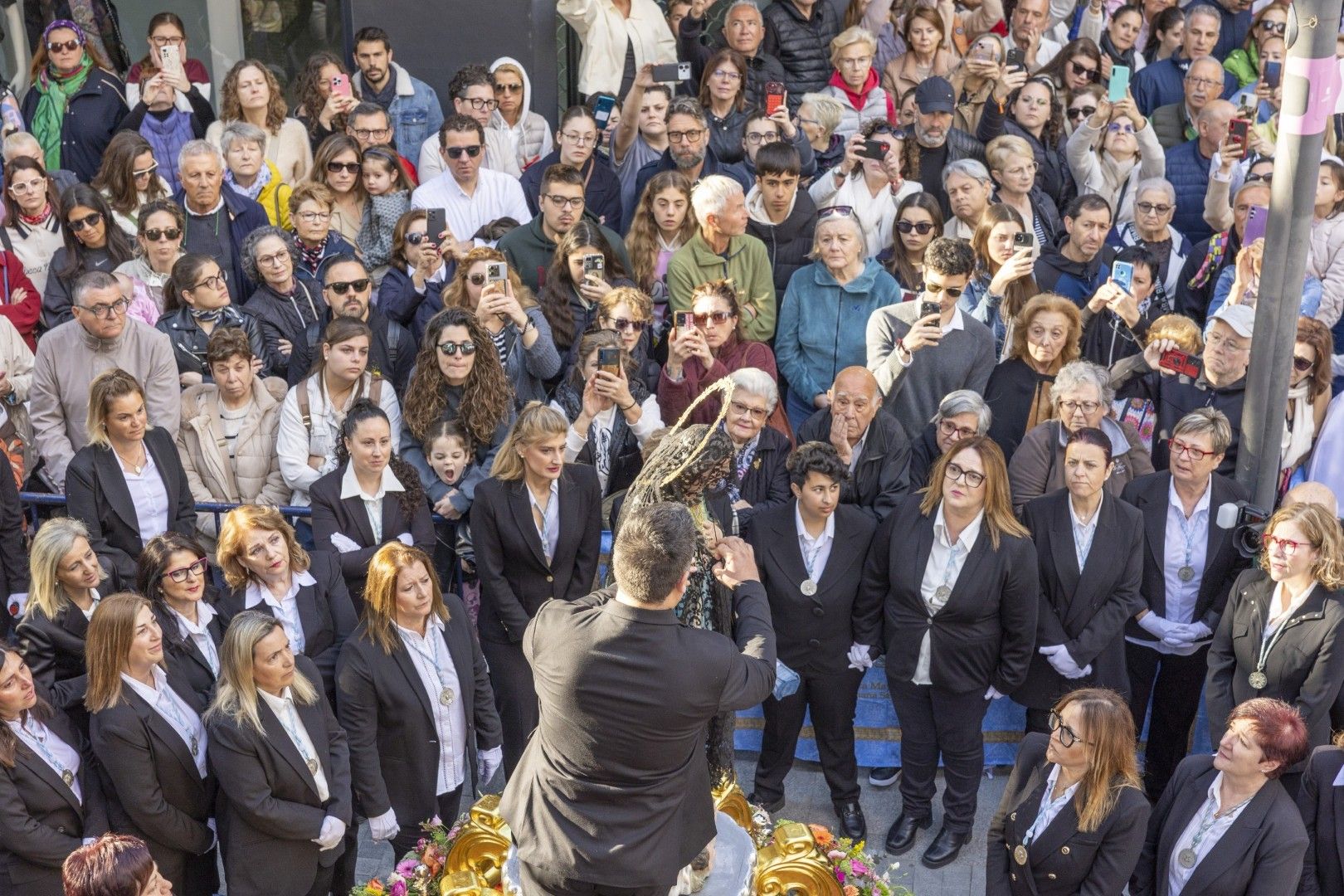Las imágenes de la procesión del Encuentro del Domingo de Resurrección en Torrevieja