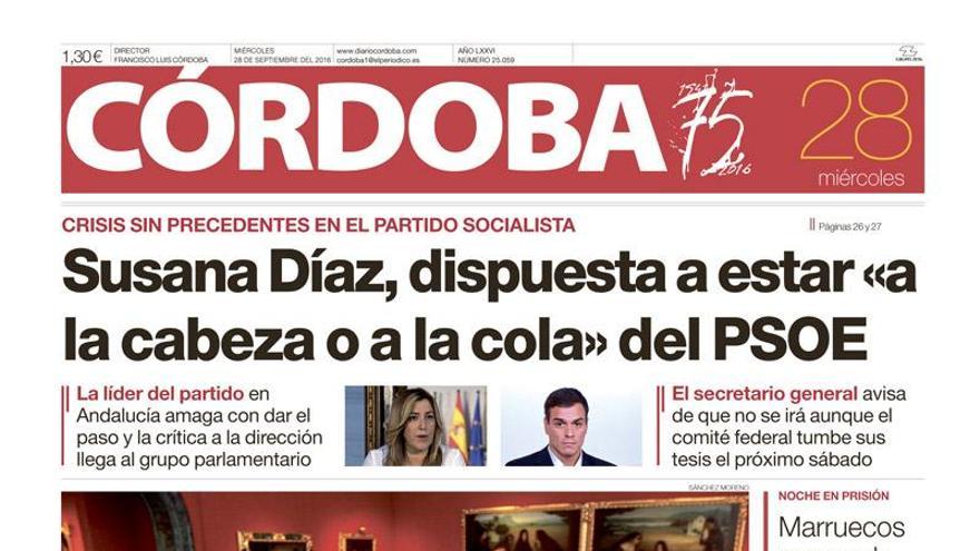 La portada de CÓRDOBA