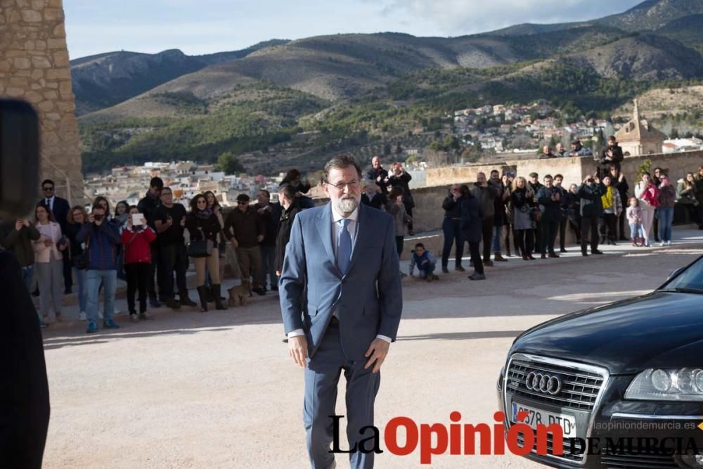 Visita de Mariano Rajoy a Caravaca