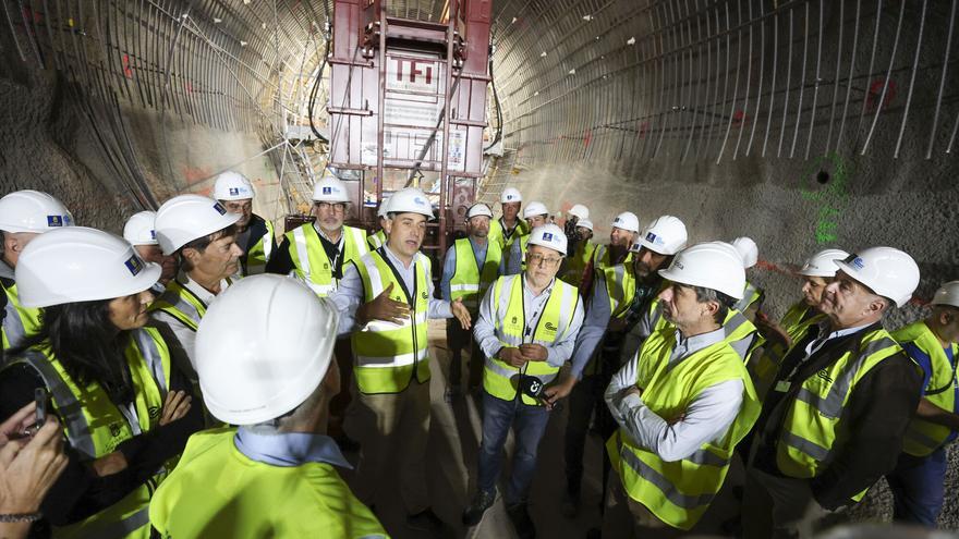 Visita a las obras de la central hidroeléctrica Salto de Chira
