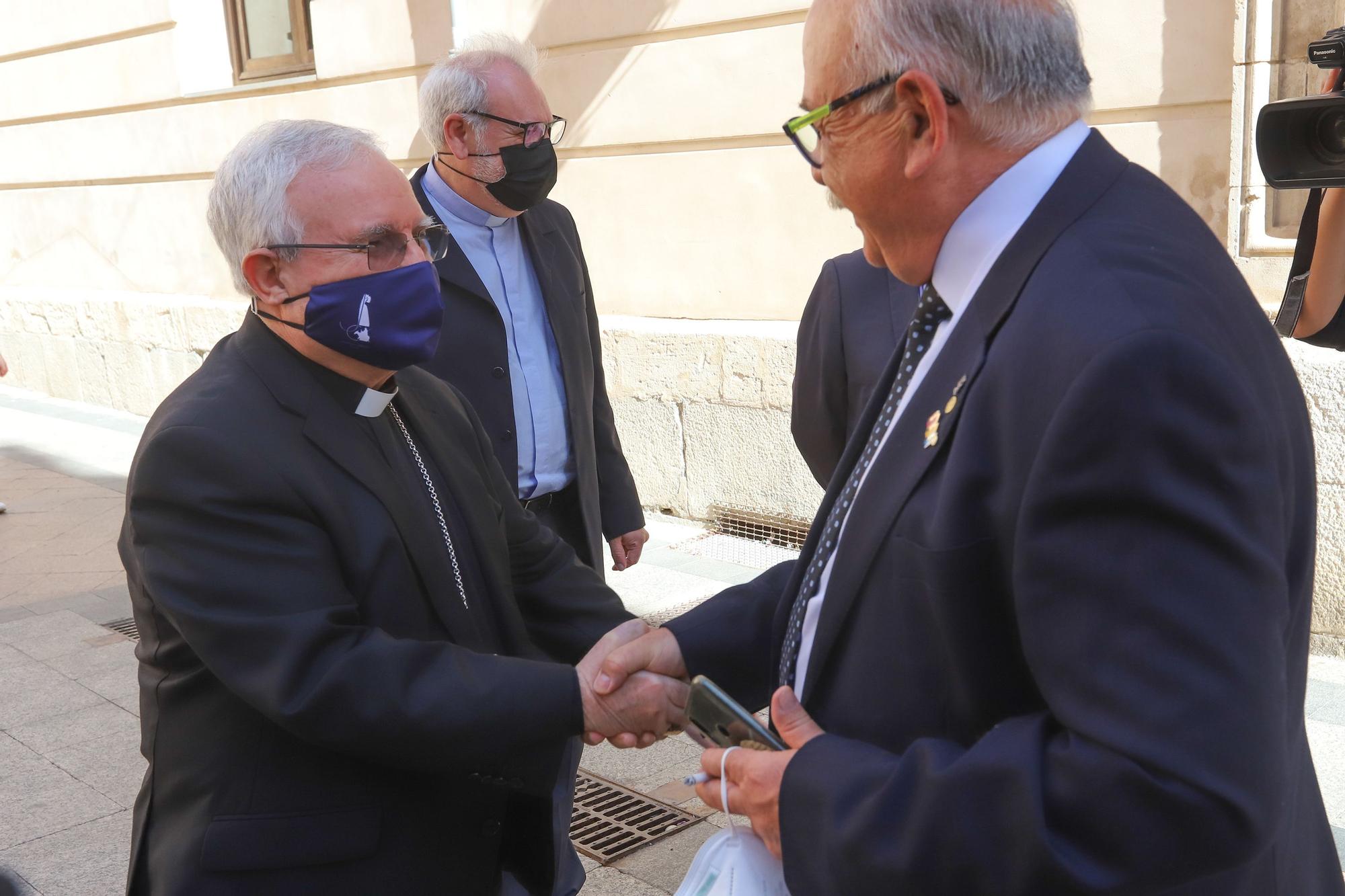 Restauración de dos óleos del Museo de Arte Sacro de Orihuela