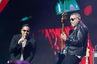 Aventura, la banda liderada por Romeo Santos, triunfa en el Sant Jordi