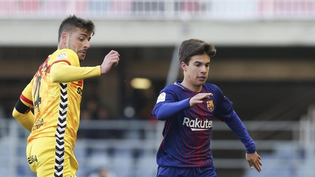 Riqui Puig debutó con nota ante el Nàstic