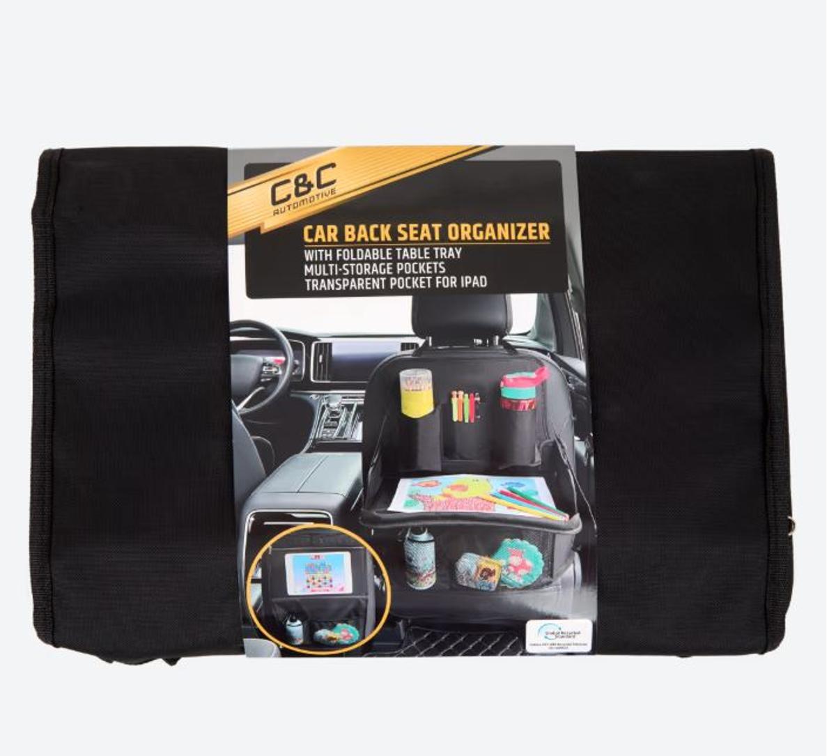Mañana se esperan colas kilométricas en Action para conseguir el organizador de asiento para el coche más barato del mercado: por solo 5,99 euros con bandeja plegable para dibujar o ver películas