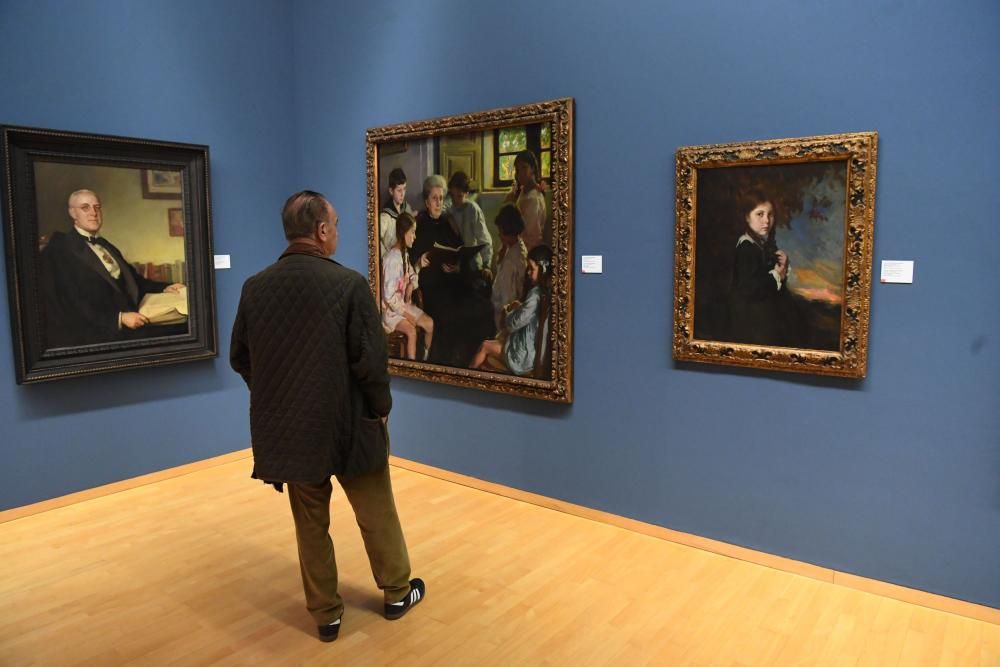 Los fondos proceden del Museo Nacional del Prado, Museo Nacional Centro de Arte Reina Sofía, Círculo de las Artes de Madrid y colecciones particulares.