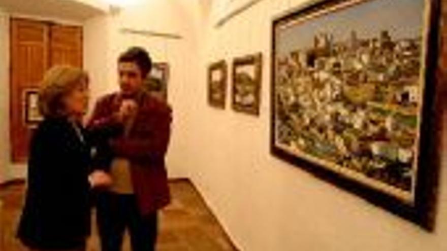 Alfonso Barriga recrea los paisajes cacereños en la Sala Permanente