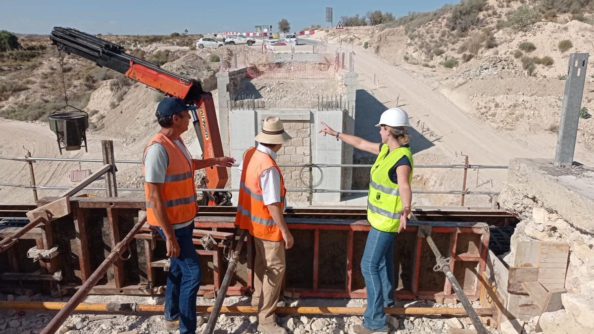 Imagen del estado de las obras.