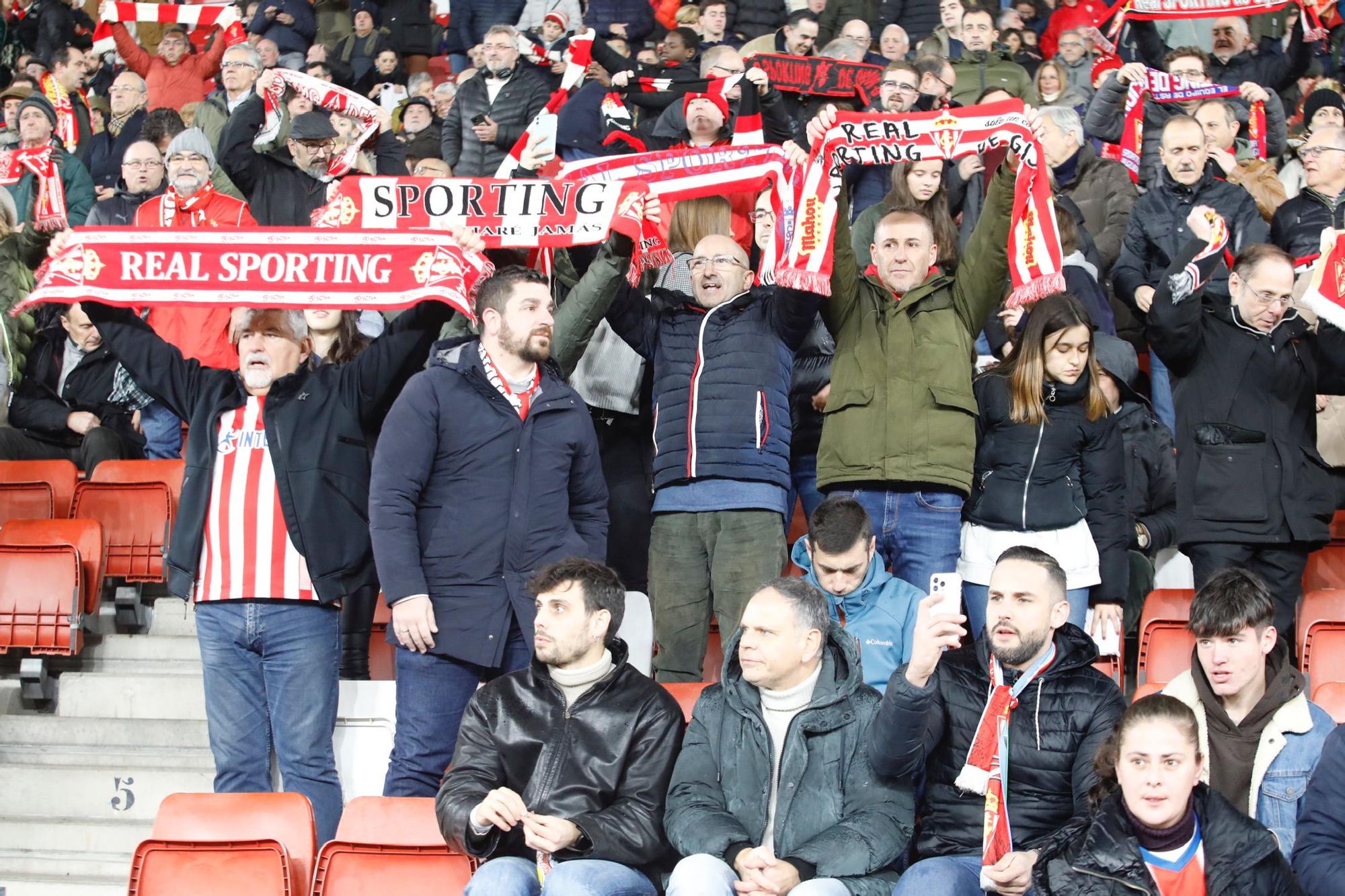 Sporting - Las Palmas, en imágenes