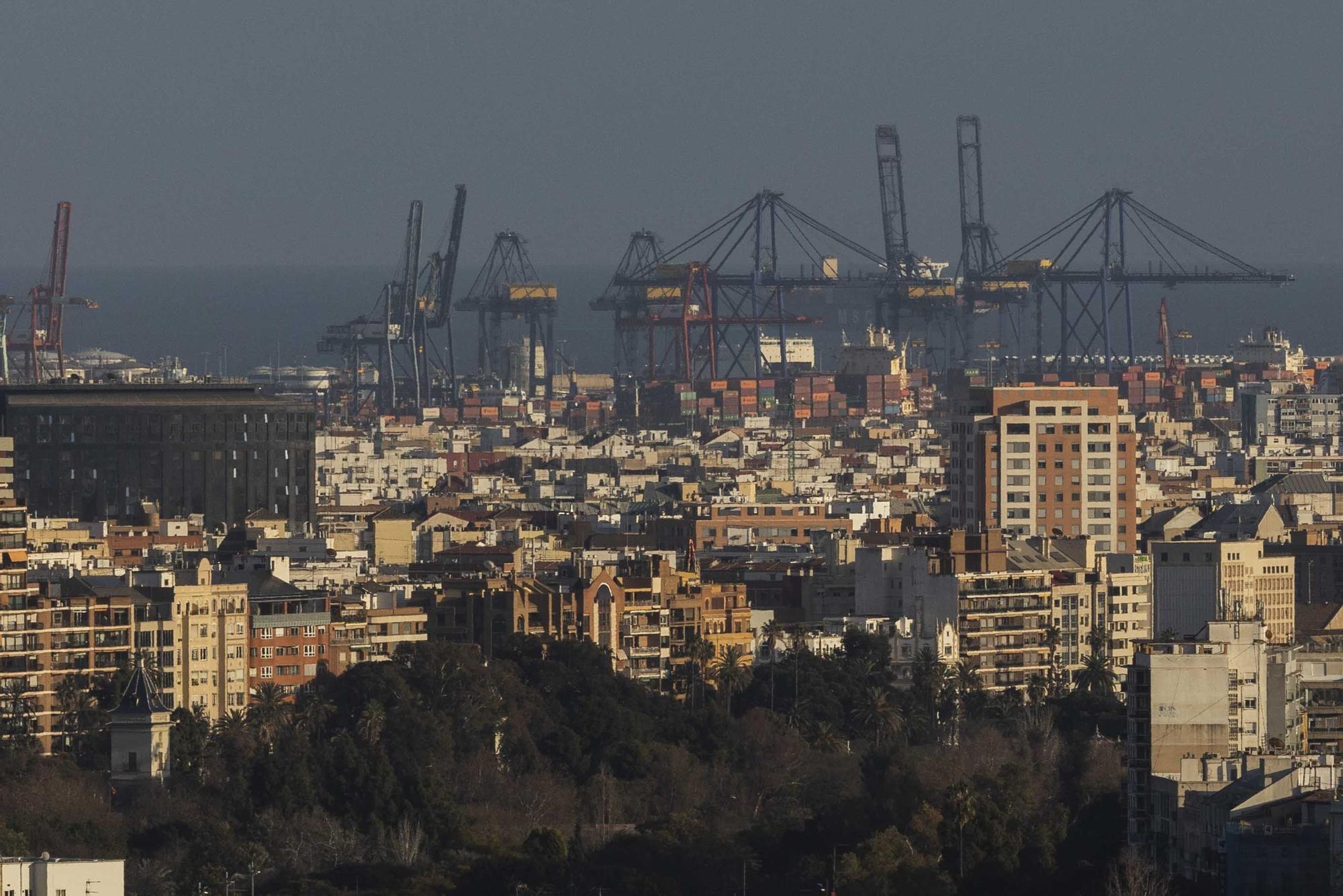 València a vista de pájaro (IV): desde el Eurostars Gran Valencia