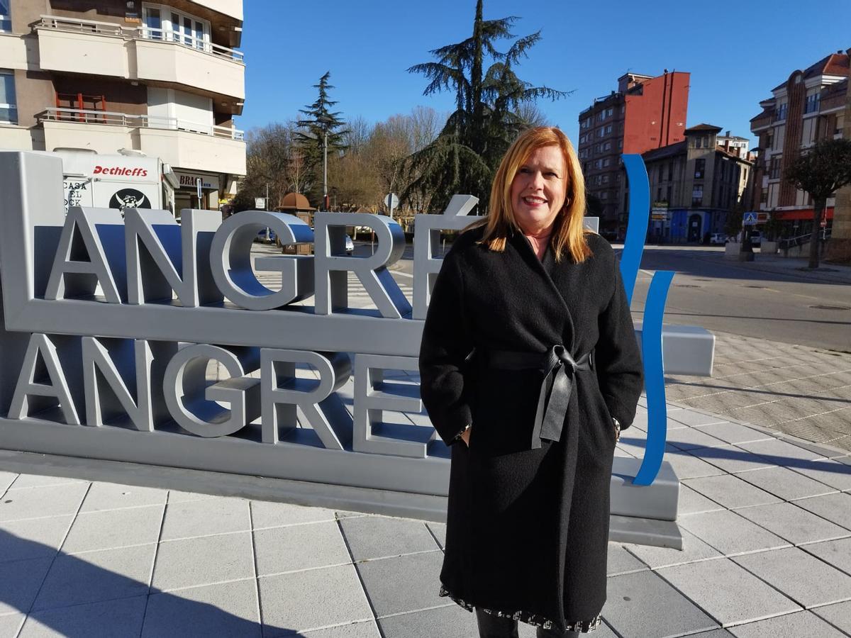 Carmen Arbesú, alcaldesa de Langreo.