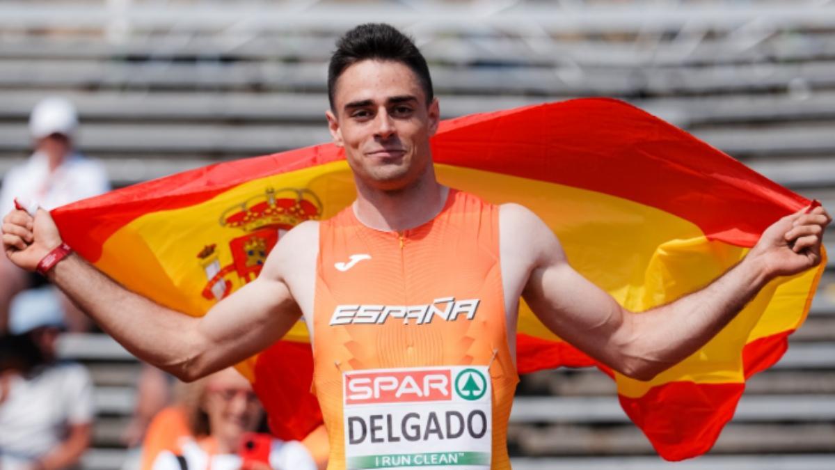 Pablo Delgado, oro en triple salto en el Europeo sub23