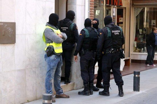 Operació contra el gihadisme a Santa Coloma de Farners