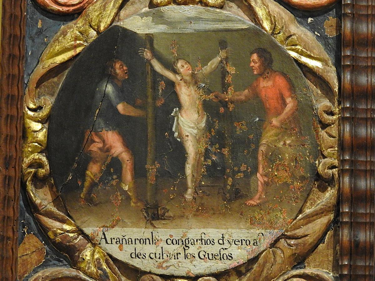 El martirio de Santa Olaya se esconde en la colegiata San Juan Bautista de Gijón (en imágenes) El martirio de Santa Olaya se esconde en la colegiata San Juan Bautista de Gijón (en imágenes)