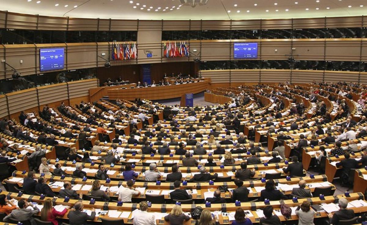 Ple del Parlament Europeu a Brussel·les l’any passat.