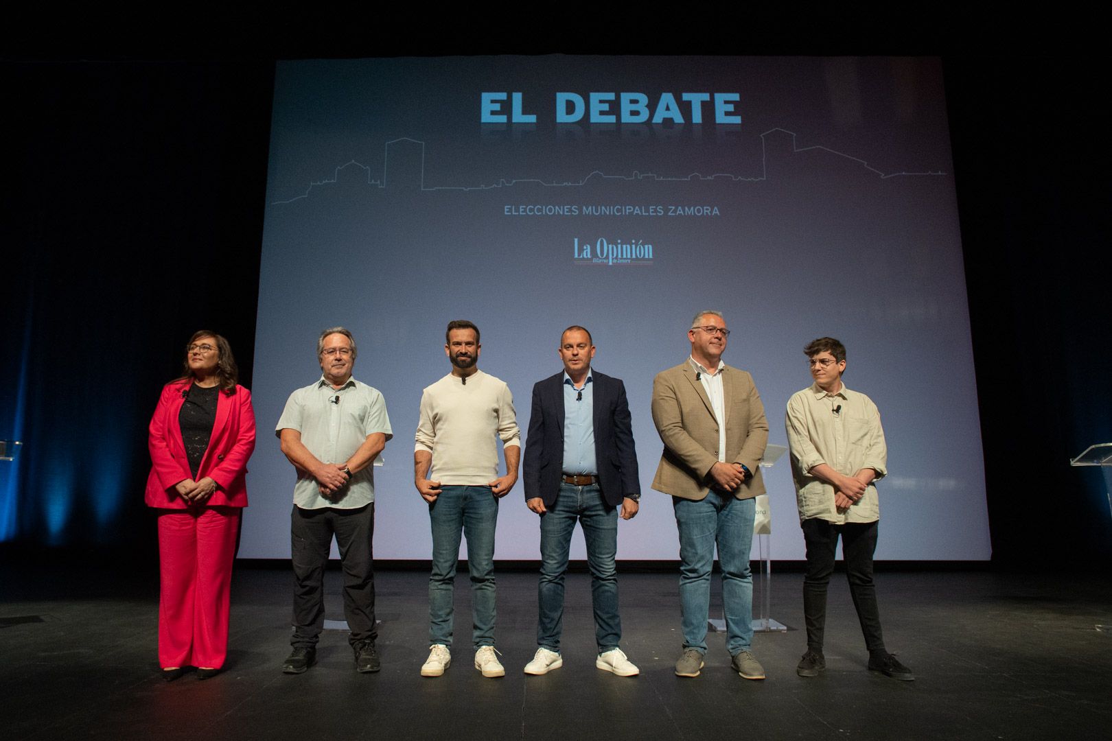 GALERÍA | El debate electoral de Zamora, en imágenes