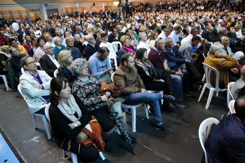 Acto del PP en el pabellón Cagigal de Murcia