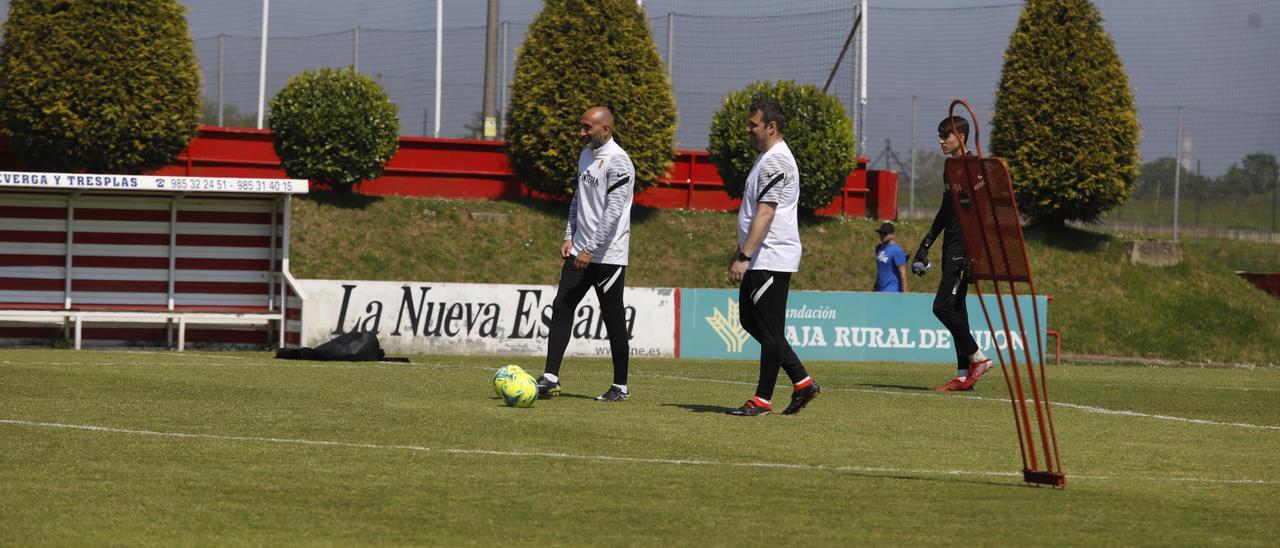 Abelardo y Borja de Matías, en Mareo