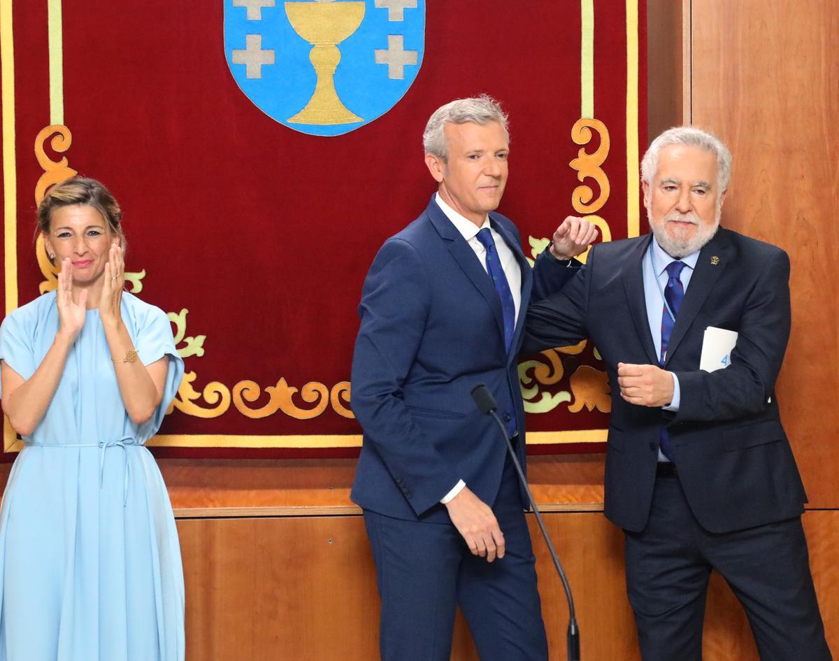 Así fue la toma de posesión de Alfonso Rueda como presidente de la Xunta