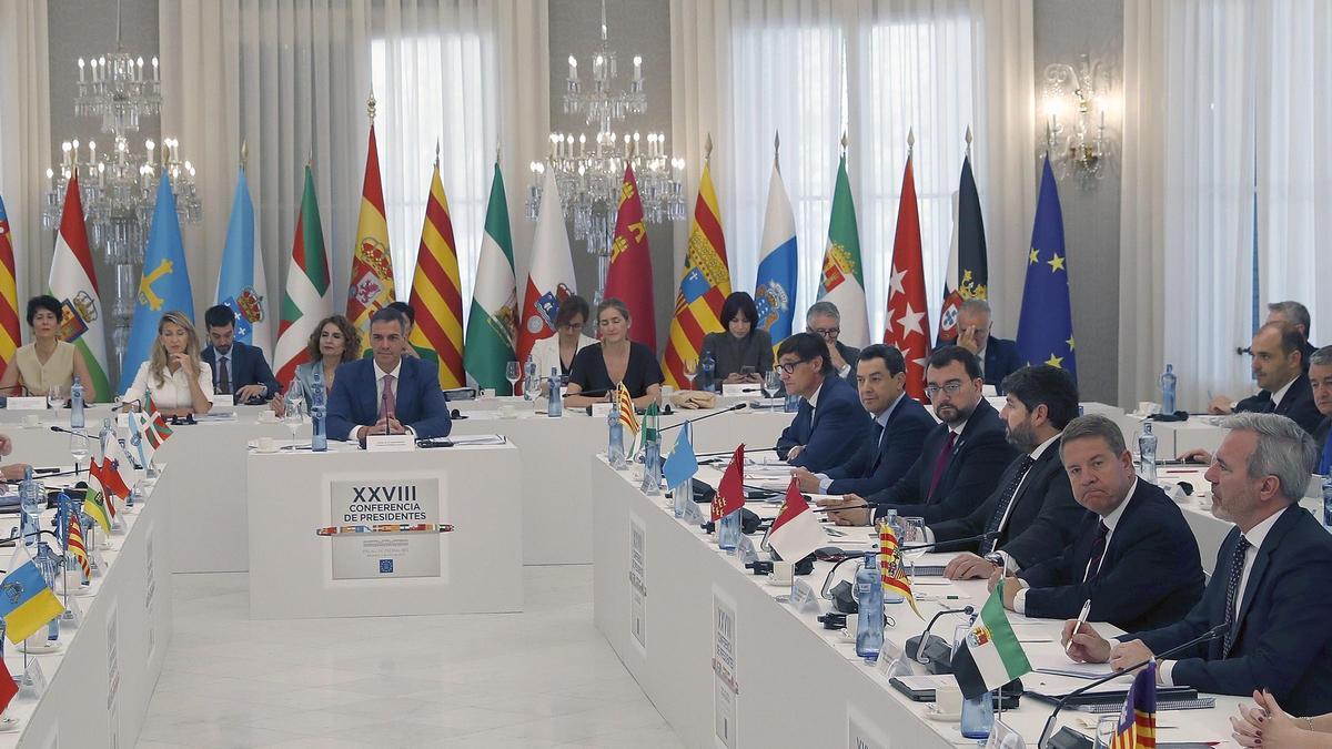 Una imagen de la Conferencia de Presidentes que se celebró el viernes en Barcelona.