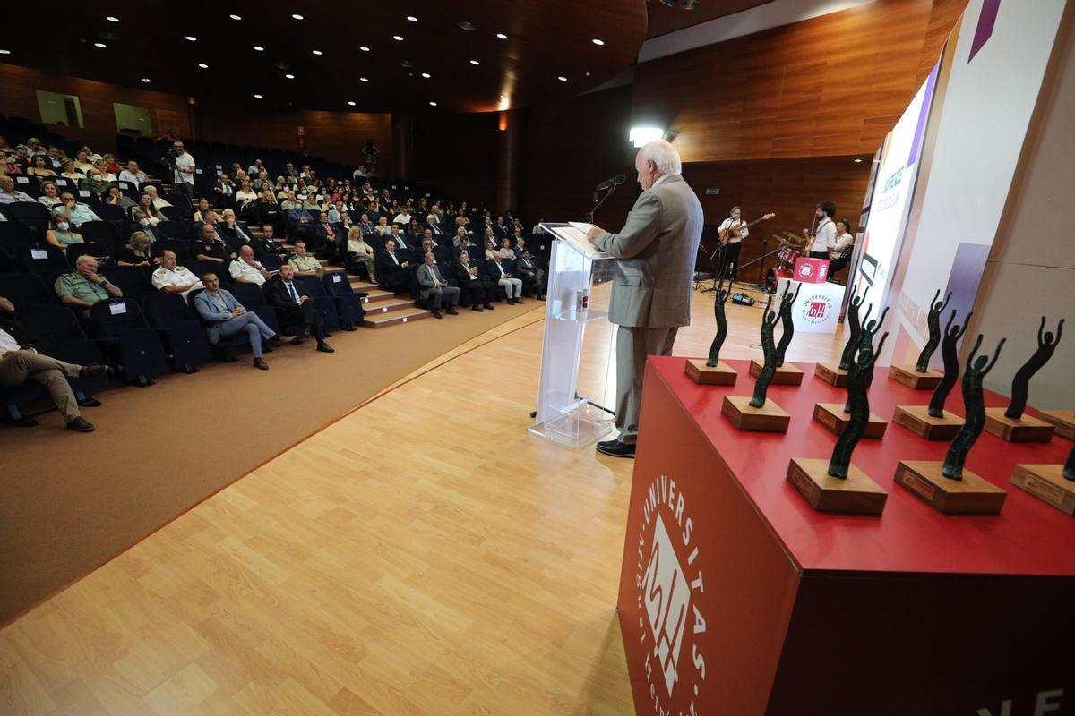 El presidente del Consejo Social de la UMH, Joaquín Pérez
