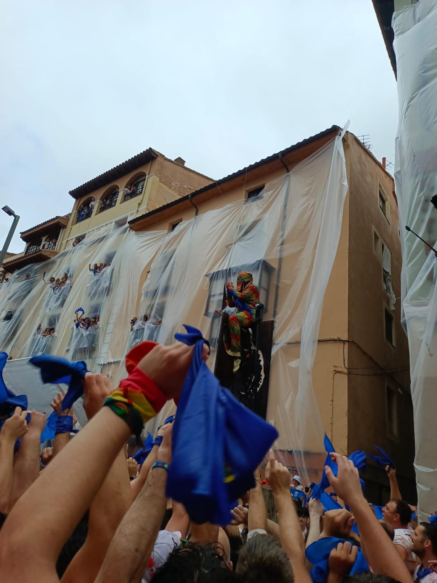 Lluvia de tomates en el Cipotegato, el día grande de Tarazona