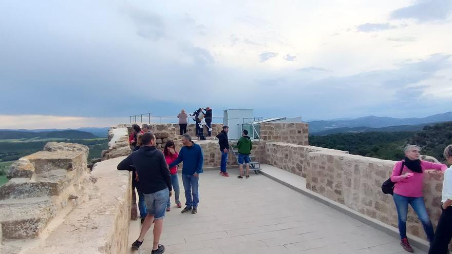 Lladurs redescobreix el seu castell després de les obres de reconstrucció de la torre