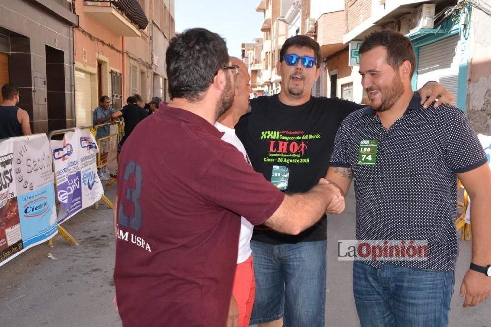 Campeonato Lanzamiento de Huesos de Oliva Cieza 20