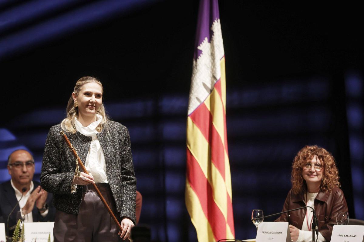 Maria Agnès Sampol Sabater toma posesión como alcaldesa de Porreres