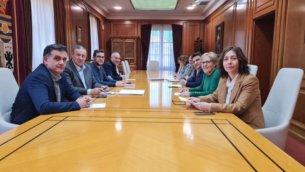 Junta de gobierno de la Diputación de Zamora.