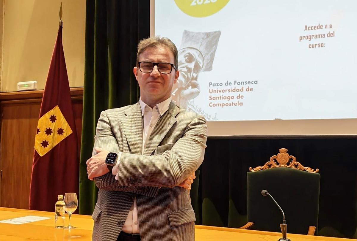 Xoán Miguens, director del curso de verano de la Sociedad Española del Dolor.
