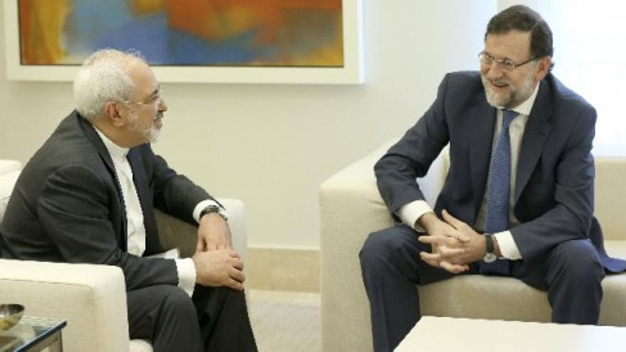 Rajoy acerca posiciones con el ministro de Exteriores de Irán