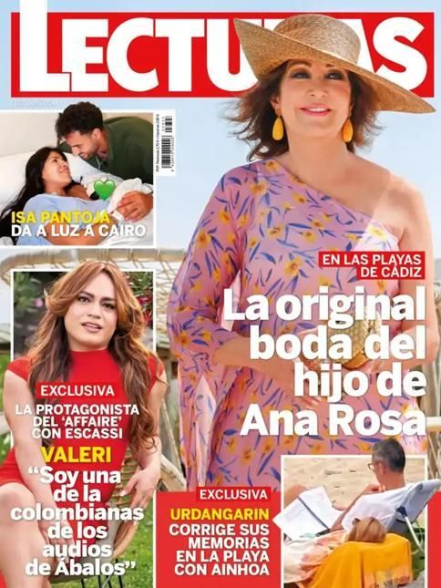 Portada Lecturas Ana Rosa Quintana boda hijo