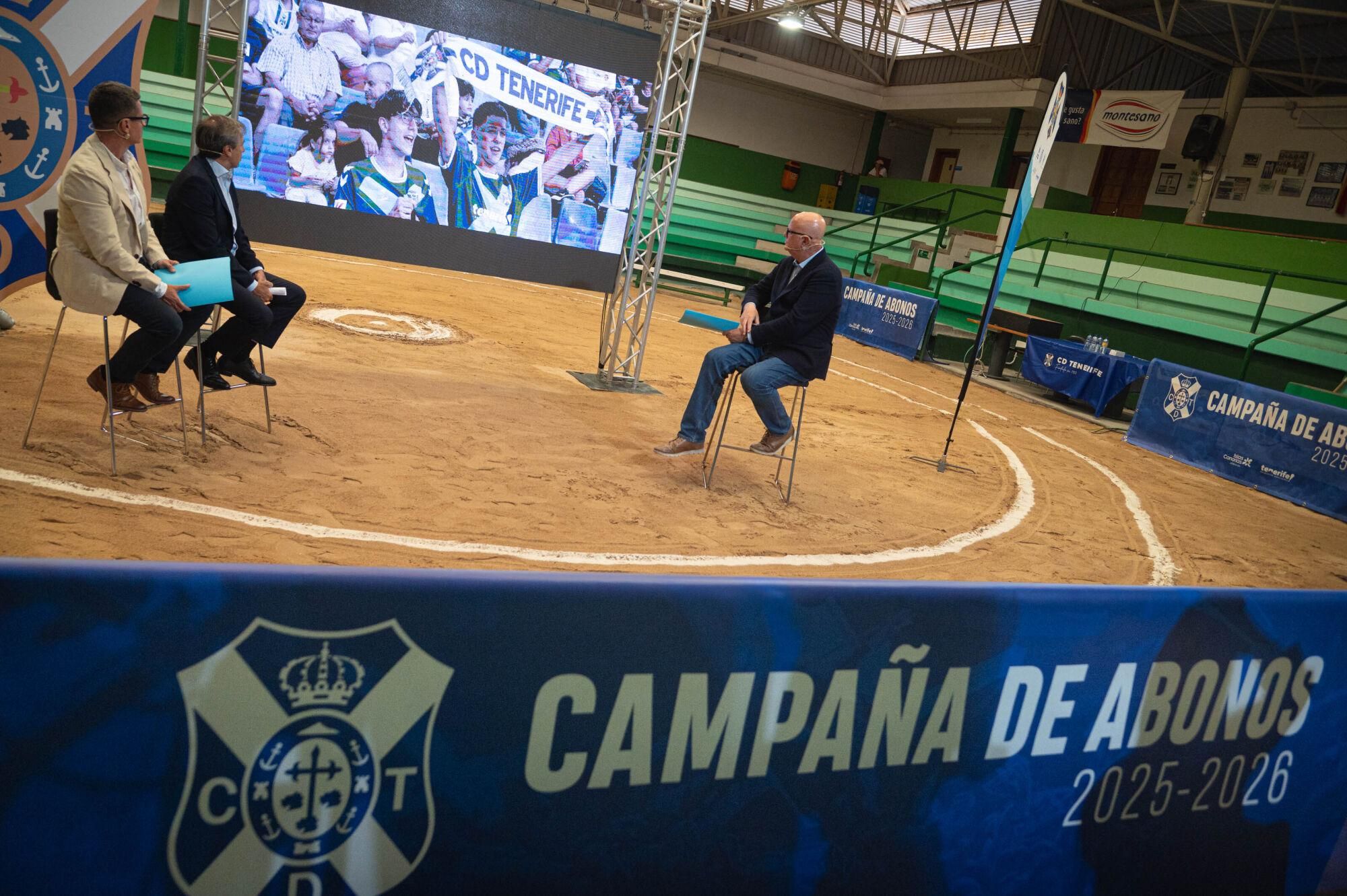 El CD Tenerife presenta su campaña de abonos