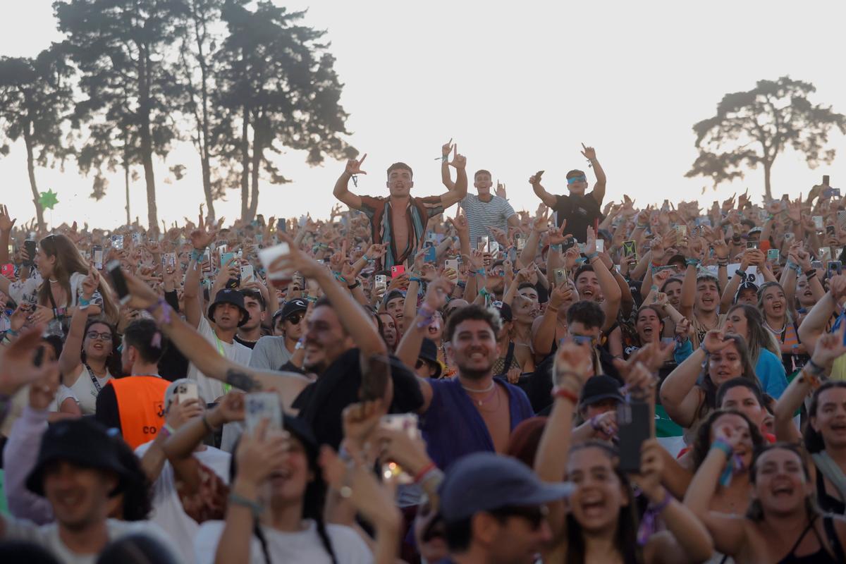 Jóvenes, en la pasada edición del Boombastic en Llanera, el pasado julio.