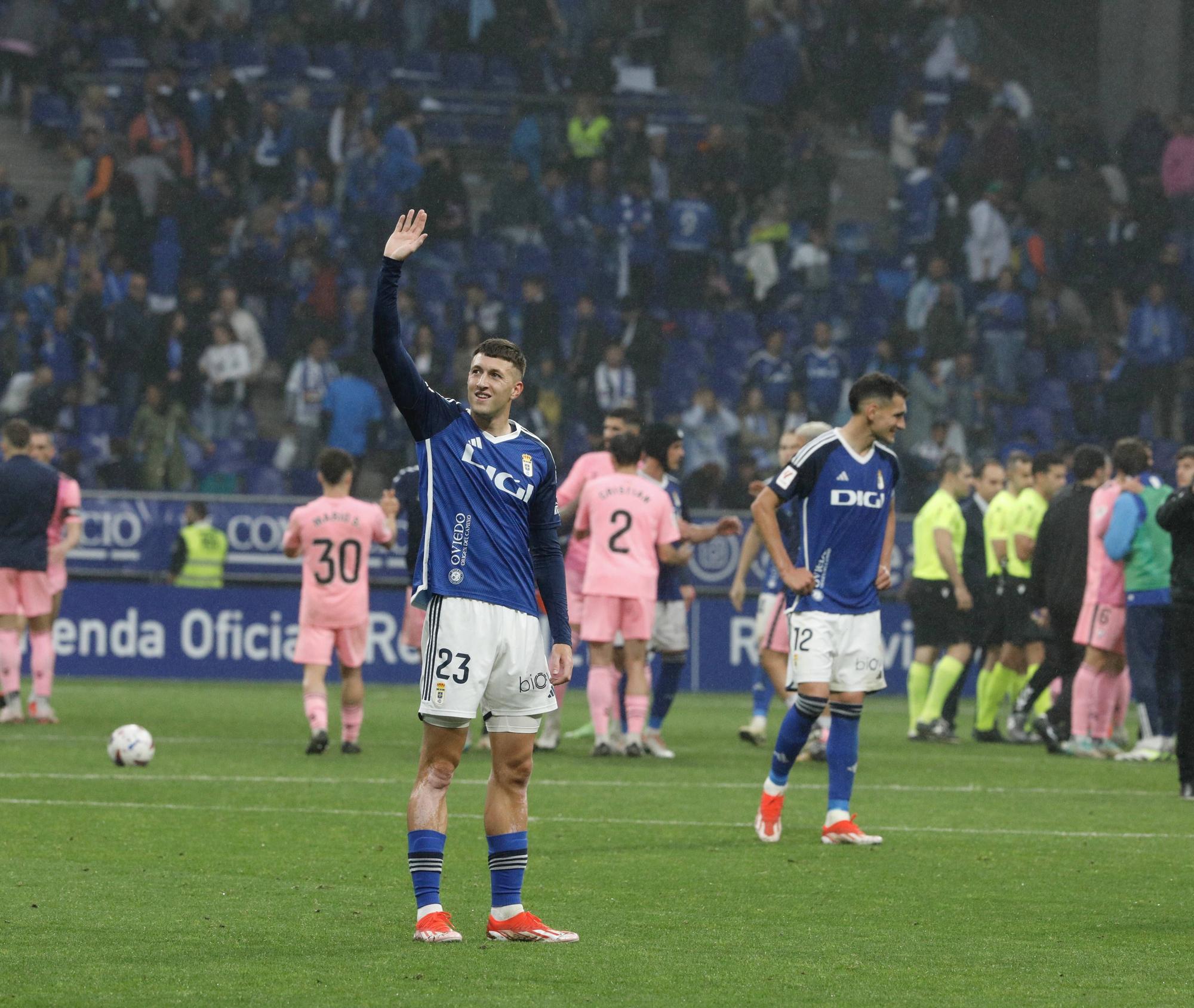 EN IMÁGENES: La vibrante ida del play-off entre Oviedo y Eibar