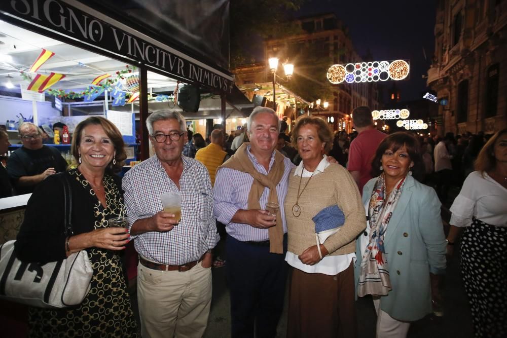 Ambiente en las fiestas de San Mateo en Oviedo