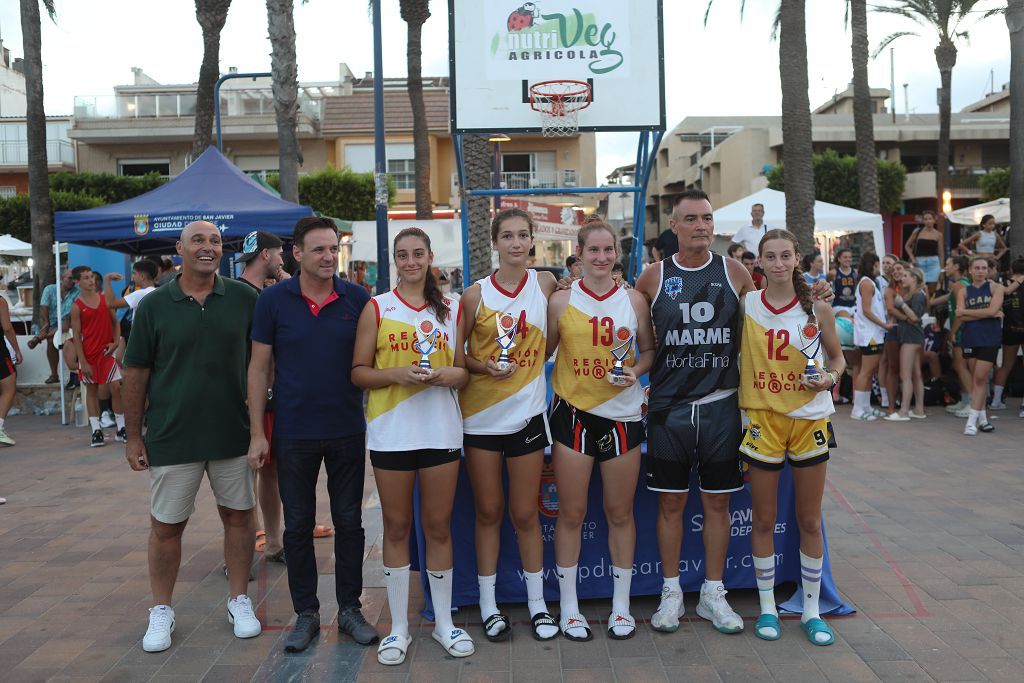 Finales y entrga de premios del del 3x3 de baloncesto de la Ribera