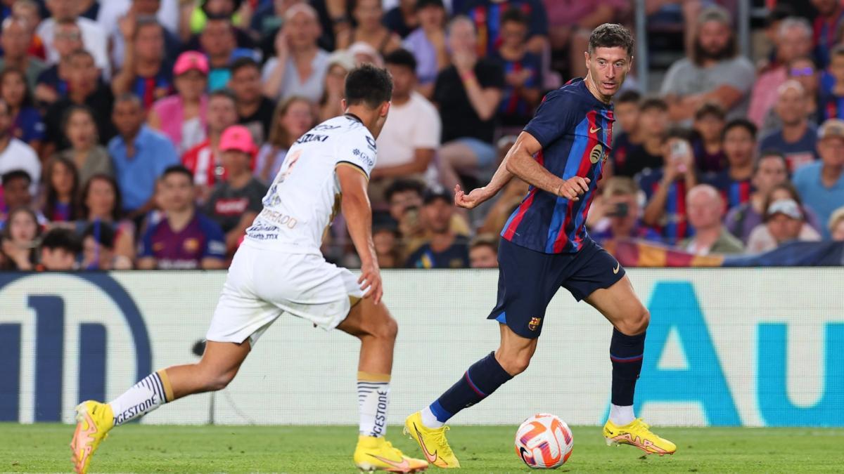 Lewandowski ante Pumas