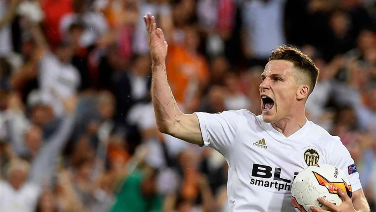 Gameiro quiere celebrar la entrada del Valencia en la Champions.