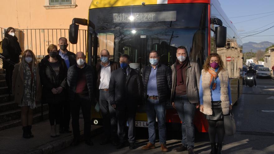 Marratxí logra conectar todos sus núcleos con la ampliación de la línea de bus