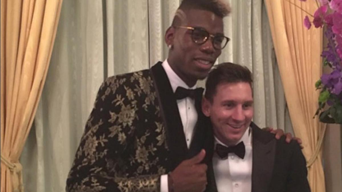 Pogba y Messi podrían ser compañeros en el FC Barcelona