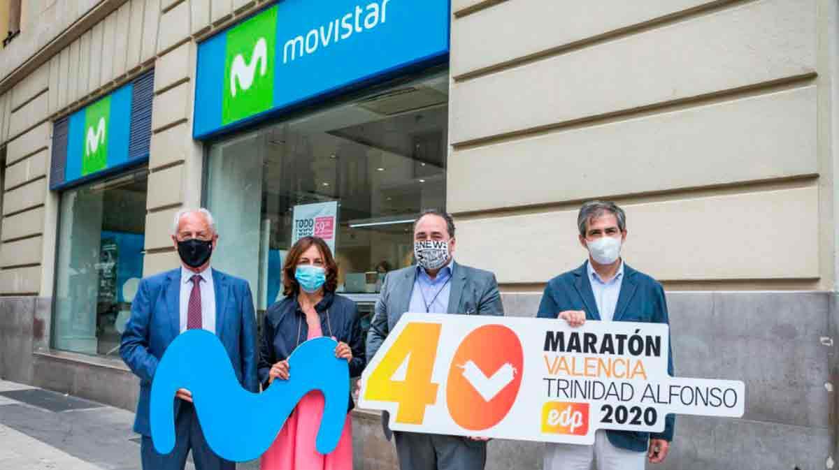 Movistar se convierte en el nuevo patrocinador tecnológico del Medio y Maratón Valencia