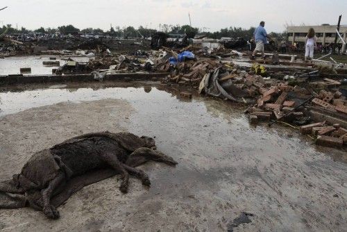 Un gran tornado devasta Oklahoma, en Estados Unidos